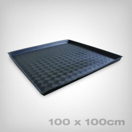 Flexible Tray, saucer for plant pots, 100x100x10cm