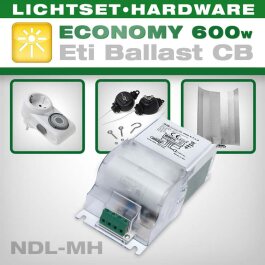 600 Watt HPS kit, PRO-V-T 2.0 CB ballast + euro reflector