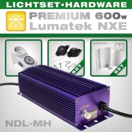 600W HPS lighting kit, Lumatek + Adjust-A-Wing
