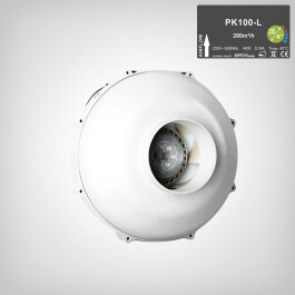 PK Rohrventilator 100-L 1-Speed, 280m³/h