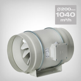 S & P TD-800/200 3 V Duct Fan, Semi-radial