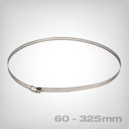 Universal hose clamp, 60-325mm
