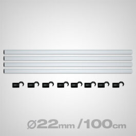 Homebox Fixture Poles 100, 22mm