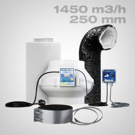 Ventilation Kit Silent Digital 1450 Temp.