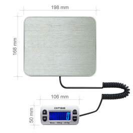 Dipse Parcel Mini Bench Scale, 50kg / 2g