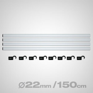 Homebox Fixture Poles 150, 22mm