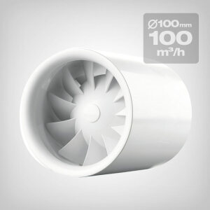 Axial Fan Silent, 100 m3/h, 100mm