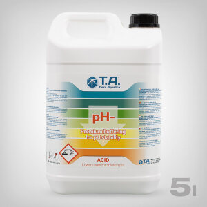 Terra Aquatica pH-Down, pH correction solution, 5 Litre