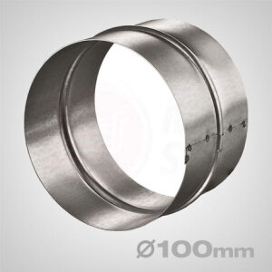 Female Ducting Coupler, 100mm