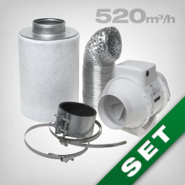 Ventilation Kit 500 ECO, Grow Room Ventilation &...