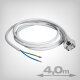 Power cable with Plug, 4 Meter