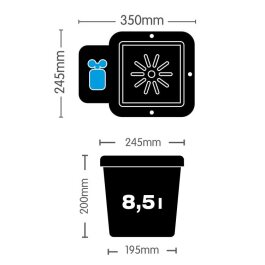 AutoPot 1Pot System 48 x 8,5L Pots