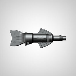 Adjustable dripper 4x6mm barb