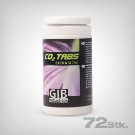 CO2 Tabs Extra Slow, tub with 60 tablets