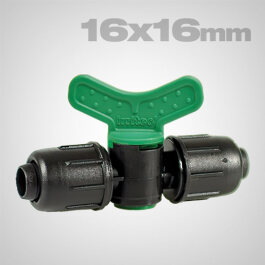 Cylinder valves 16 x 16 for Gardenpipe