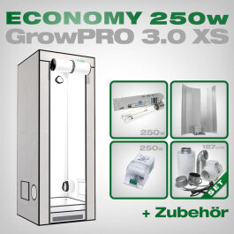 Growbox GrowPRO XS, Grow Set 250W Economy
