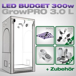 Low Budget Grow Tent Complete Kit LED L, Lumatek ATS PRO...