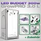 Low Budget Grow Tent Complete Kit LED L, Lumatek ATS PRO 300W