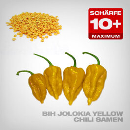 Bih Jolokia Yellow Chilli Seeds, 10 pcs.