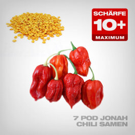 7 Pod Jonah Chilli Seeds, 10 pcs.