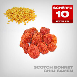 Scotch Bonnet Chilli Seeds, 10 pcs.