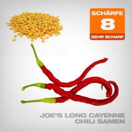 Joes Long Cayenne Chilli Seeds, 10 pcs.