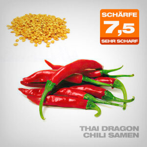 Thai Dragon Chilli Seeds, 10 pcs.