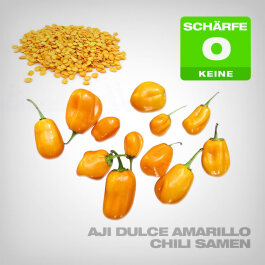 Aji Dulce Amarillo Chilli Seeds, 10 pcs.