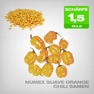 NuMex Suave Orange Chilli Seeds, 10 pcs.