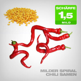 Mild Spiral Chilli Seeds, 10 pcs.