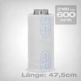 Can-Lite carbon filter, 600 m3/h, 160mm