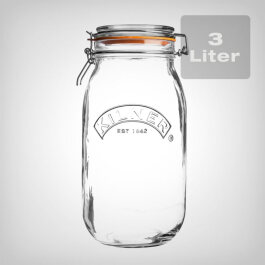 Kilner Clip Top Round Jar 3 Liter