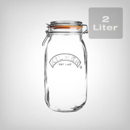 Kilner Clip Top Round Jar 2 Liter