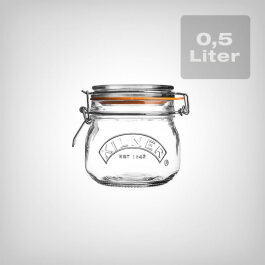 Kilner Clip Top Round Jar 500ml