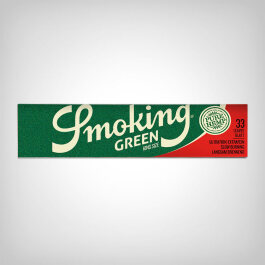 Smoking Green King Size Rolling Papers aus Hanf (single...