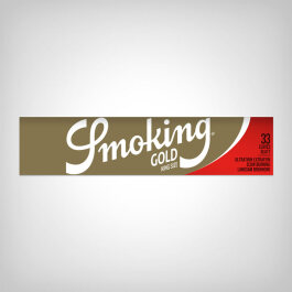 Smoking Gold King Size Slim Rolling Papers (single unit)