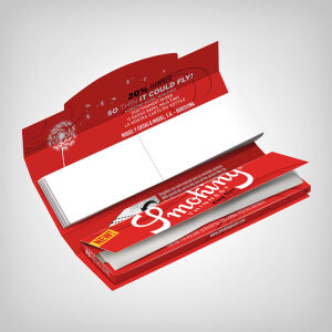 Smoking King Size Thinnest Rolling Papers + Tips (single unit)