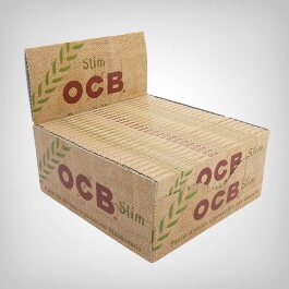 OCB Organic Hemp King Size Slim Rolling Papers (50pcs Box)