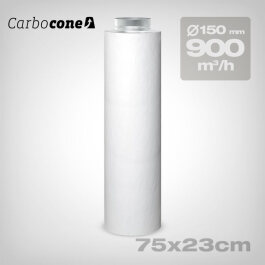 PrimaKlima Carbocone carbon filter 900 m3/h, ø 150mm