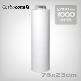 PrimaKlima Carbocone carbon filter 1000 m3/h, ø 160mm