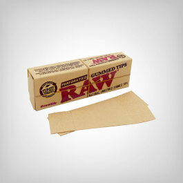 RAW Filter Tips perforated + rubberized (single unit)