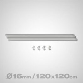 Secret Jardin Space Booster Kit 120x120, 16mm