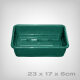 Garland garden tray, green, 23x17x6cm