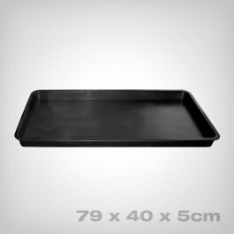 Garland garden tray, black, 79x40x5cm