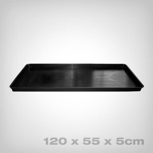 Garland garden tray Giant Plus, black, 120x55x5cm