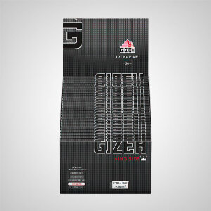 Gizeh Black Extra Fine King Size Rolling Papers (50pcs Box)
