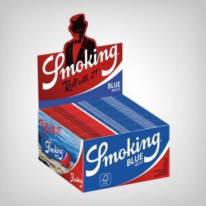 Smoking Blue King Size Rolling Papers (50pcs Box)
