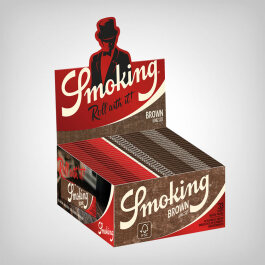 Smoking Brown King Size Rolling Papers (50pcs Box)