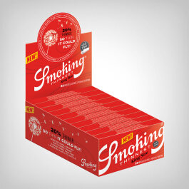 Smoking King Size Thinnest Rolling Papers + Tips (24pcs Box)