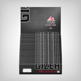 Gizeh Black Extra Fine King Size Slim Rolling Papers...